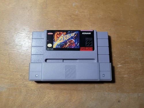 Axelay - Super Nintendo *Tested* *Authentic*