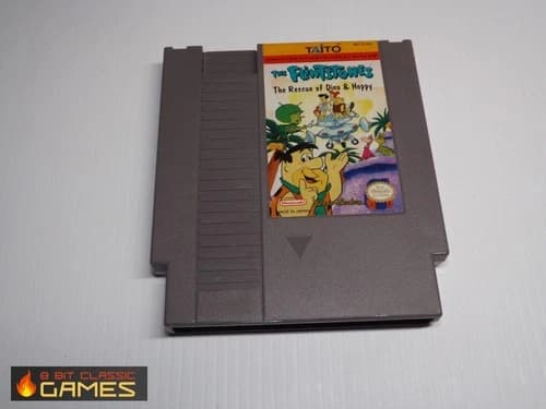 Flintstones The Rescue of Dino and Hoppy - NINTENDO NES - FAST SHIPPING! 526a