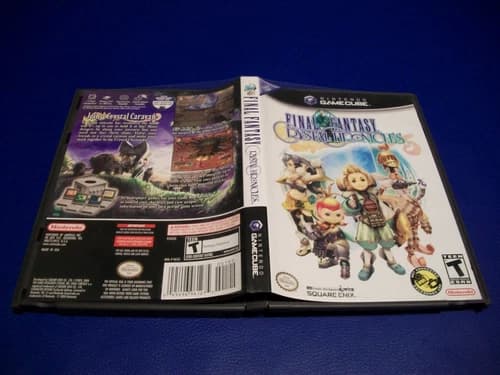 Nintendo GameCube ~ FINAL FANTASY Crystal Chronicles ~ Complete CIB Tested Good!