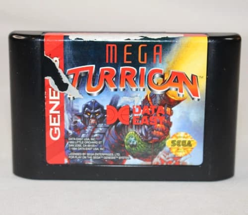 Mega Turrican Sega Genesis Cart Only Authentic! Tested! RARE!