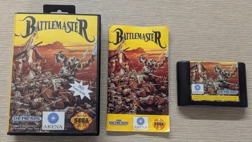 1991 Sega Genesis Battle Master CIB *Good Condition*