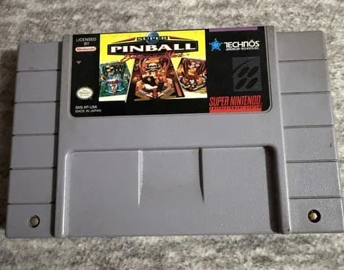 Super Pinball: Behind the Mask (SNES, 1992)