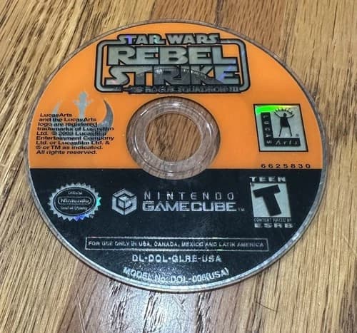 Star Wars Rogue Squadron III: Rebel Strike Nintendo GameCube ) Disc Only!! Read