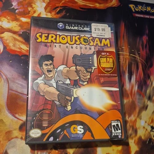 Serious Sam Next Encounter (Nintendo GameCube, 2004) -CIB - Tested