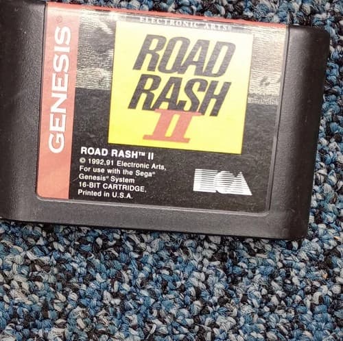 Electronic Arts Road Rash II Sega Genesis 16-Bit Cartridge - Motorcycle Racing
