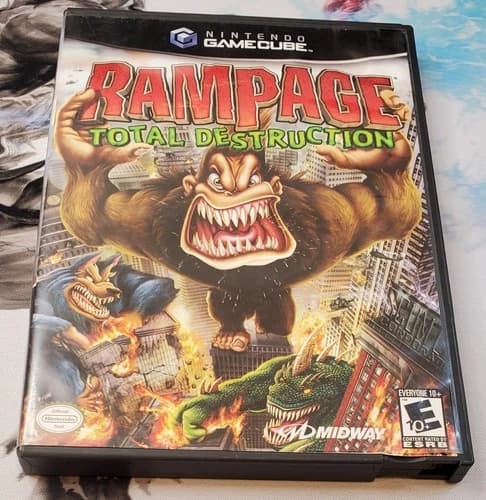 Rampage: Total Destruction CIB *Complete and Tested* (Nintendo GameCube, 2006)