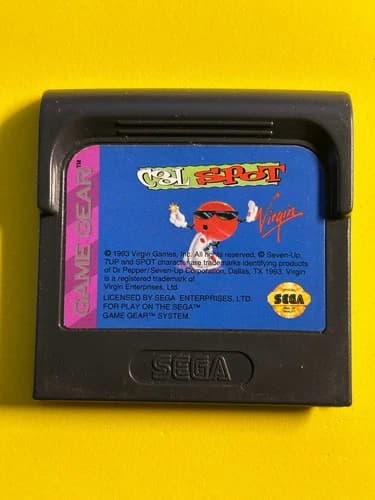 COOL SPOT for Sega Game Gear - Cartdridge Only - NOT SURE IT WORKS