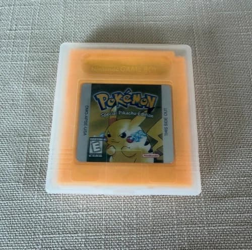 Pokemon Yellow Version (Nintendo Gameboy Color, 1998) GBC Tested USA Very Good