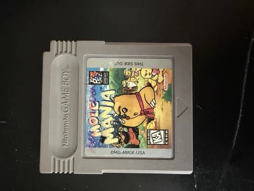 Nintendo Mole Mania Game Boy Cartridge NTSC-U/C