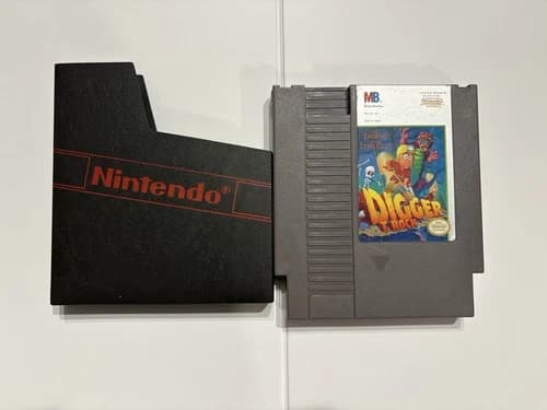 Digger T. Rock: The Legend of the Lost City NES Nintendo