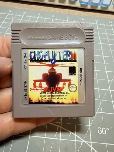 Tested and working, genuine Nintendo - Choplifter II 2 Gameboy GB