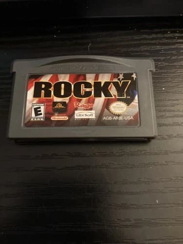 ROCKY Game Boy Advance Game AGB-002 AR8E USA