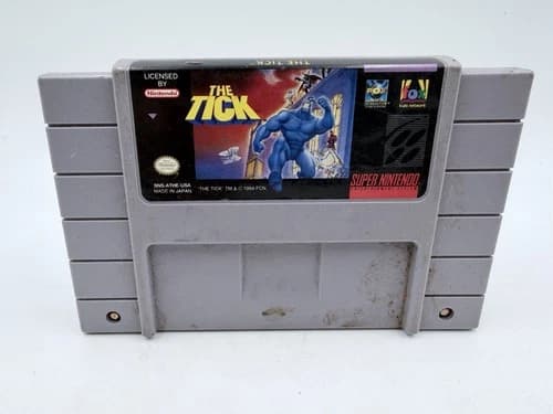 The Tick (Super NES Nintendo SNES) Authentic Video Game Cart Only