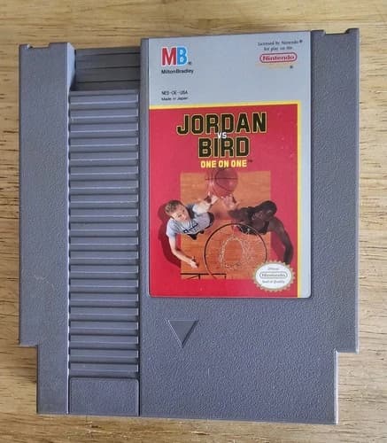 Jordan vs. Bird: One-on-One (Nintendo Entertainment System, 1989) Cart Only