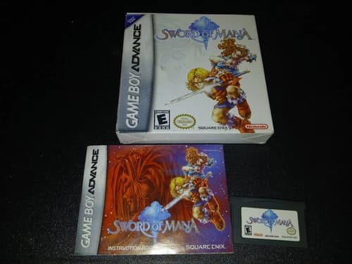 Sword of Mana (Nintendo Game Boy Advance, 2003) CIB