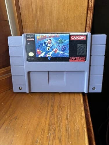 Mega Man X Super Nintendo SNES Authentic Tested