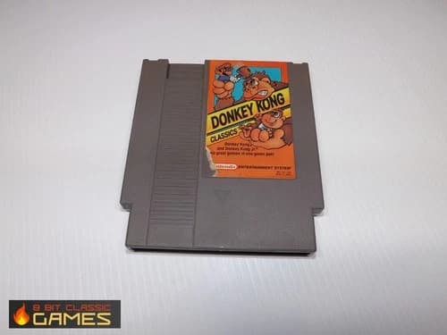 Donkey Kong Classics GAME ONLY - NINTENDO NES FAST SHIPPING! 612a