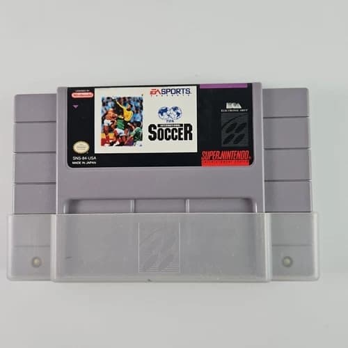FIFA International Soccer (Super Nintendo Entertainment System, 1991)