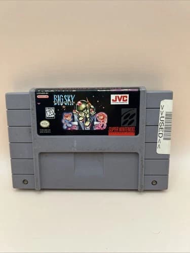 Big Sky Trooper SNES Cart Only