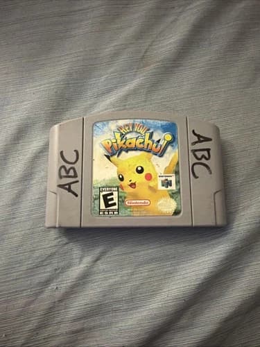 Hey You Pikachu (Nintendo 64 N64, 2000) - No Microphone - Cartridge Only - Works
