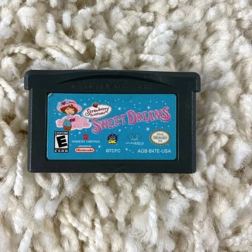 Strawberry Shortcake: Sweet Dreams (Nintendo Gameboy Advance, 2006) Tested GBA