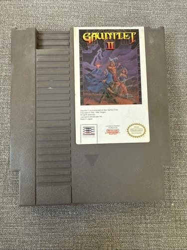 Gauntlet II 2 - 1990 NES Nintendo Entertainment System Game - Cartridge ONLY
