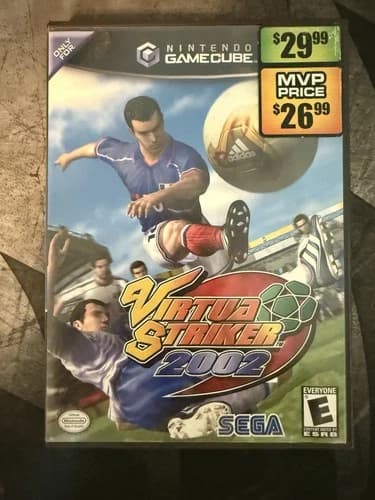 Virtua Striker 2002 (Nintendo GameCube, 2002) [COMPLETE/TESTED]