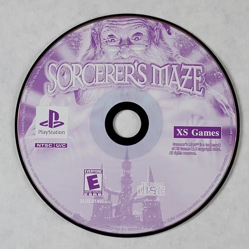 Sorcerer's Maze - Loose Sony PS1 Playstation 1 Disc