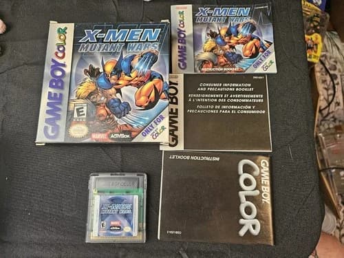(CIB) X-Men: Mutant Wars (Nintendo Gameboy Color GBC) (2000)