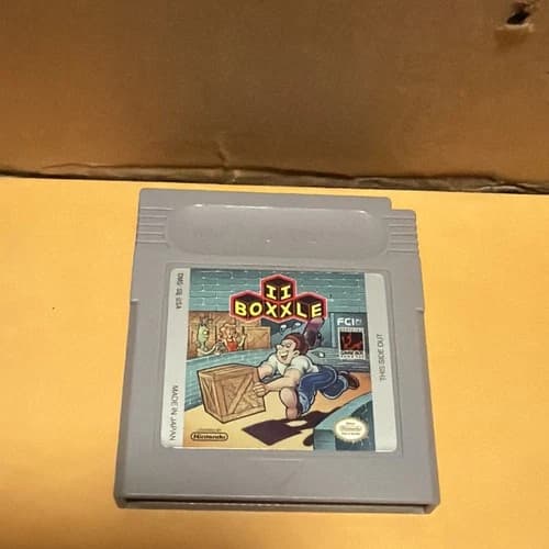 Boxxle II (Nintendo Game Boy) Pristine
