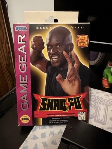 Shaq Fu Game Gear Complete In Box - Tested And Working - Rare