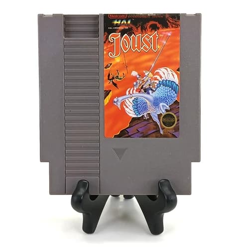 Joust NES Video Game Cartridge (Nintendo NES, 1988) Authentic Tested & Works