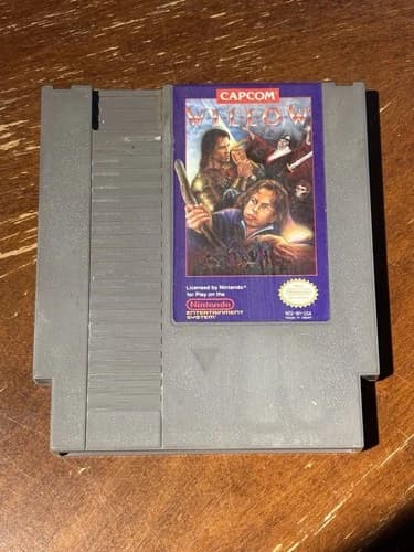 Willow Cartridge Only (Nintendo Entertainment System, 1989) Tested Capcom NES