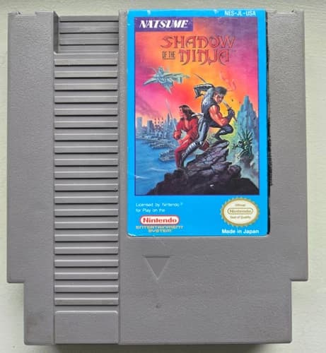 Shadow of the Ninja NES Nintendo Retro