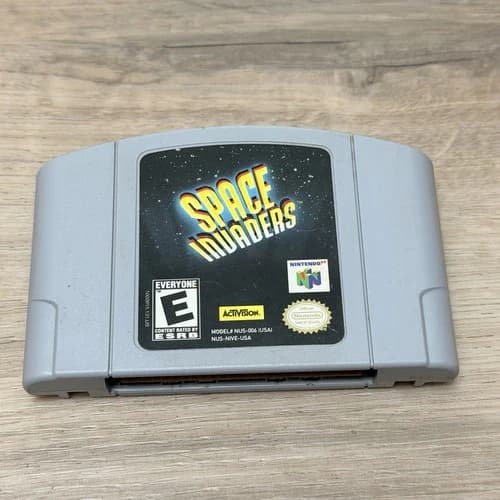 Space Invaders Nintendo 64 N64 Cartridge Only TESTED