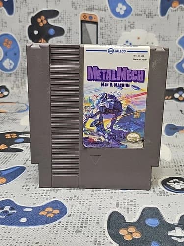Metal Mech: Man & Machine (Nintendo NES, 1991) CLEANED & TESTED
