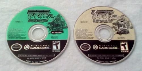 TEENAGE MUTANT NINJA TURTLES 2: BATTLE NEXUS NINTENDO GAMECUBE DISCS ONLY!