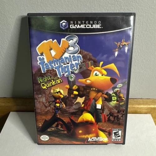 Ty the Tasmanian Tiger 3: Night of the Quinkan Nintendo GameCube 2005 Complete