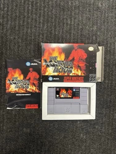 The Ignition Factor for Nintendo SNES — Complete CIB — Tested/Working — 1995