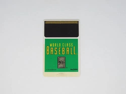 World Class Baseball - (Turbo GrafX 16)