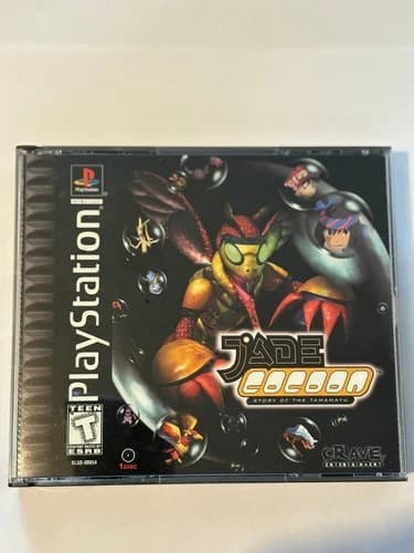 Jade Cocoon: Story of the Tamamayu (Sony PlayStation 1, 1999), CIB, Black Label