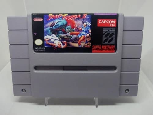 Street Fighter II (Super Nintendo SNES, 1992) Reconditioned! Authentic!