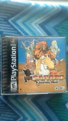 Saiyuki: Journey West (Sony PlayStation 1, 2001, PS1) Complete CIB