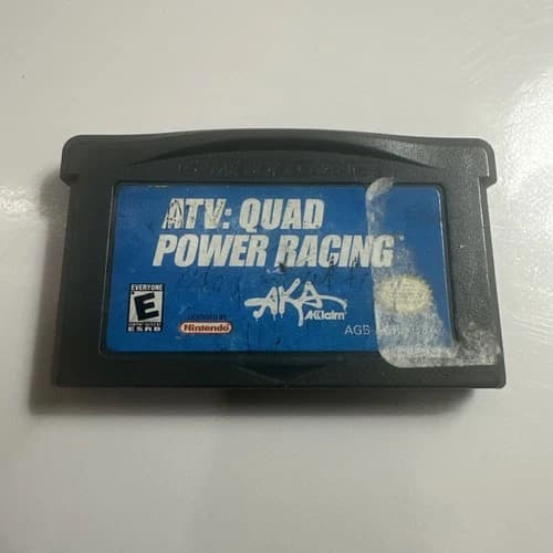 ATV: Quad Power Racing (Nintendo Gameboy Advance, GBA) Cart Only - Tested