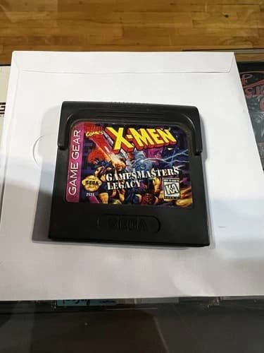 Sega Game Gear X-Men Games Masters Legacy Cart Only