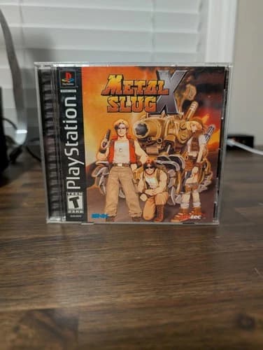 Metal Slug X Sony PlayStation 1, 2001, Complete In Box - Tested & Working!
