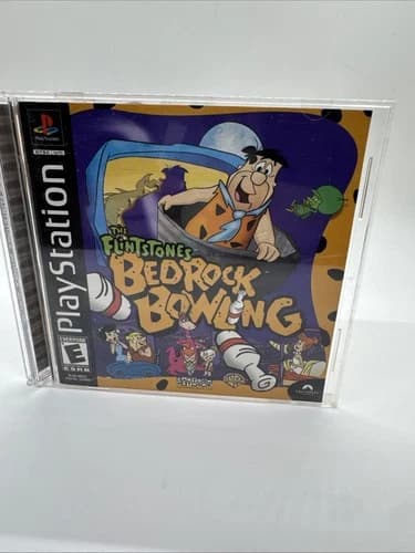Flintstones: Bedrock Bowling (Sony PlayStation 1, 2000) CIB