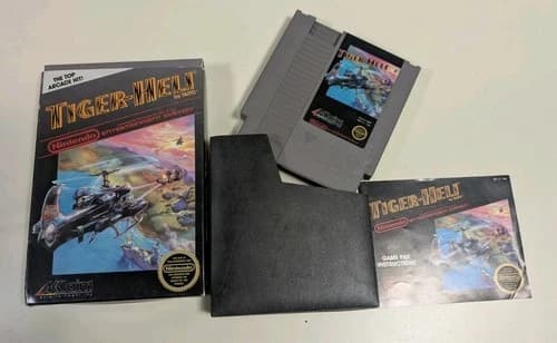 Nintendo Tiger-Heli NES CIB Manual and Case Tested Working