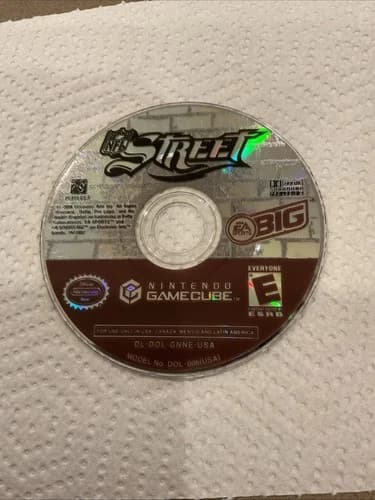 NFL Street (Nintendo GameCube, 2004) Disc Only Football