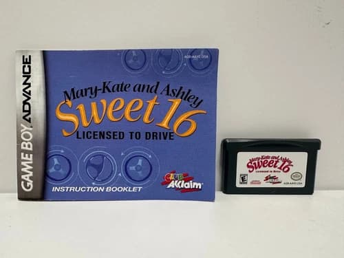 Mary-Kate and Ashley: Sweet 16 Licensed to Drive (Nintendo Game Boy Advance)